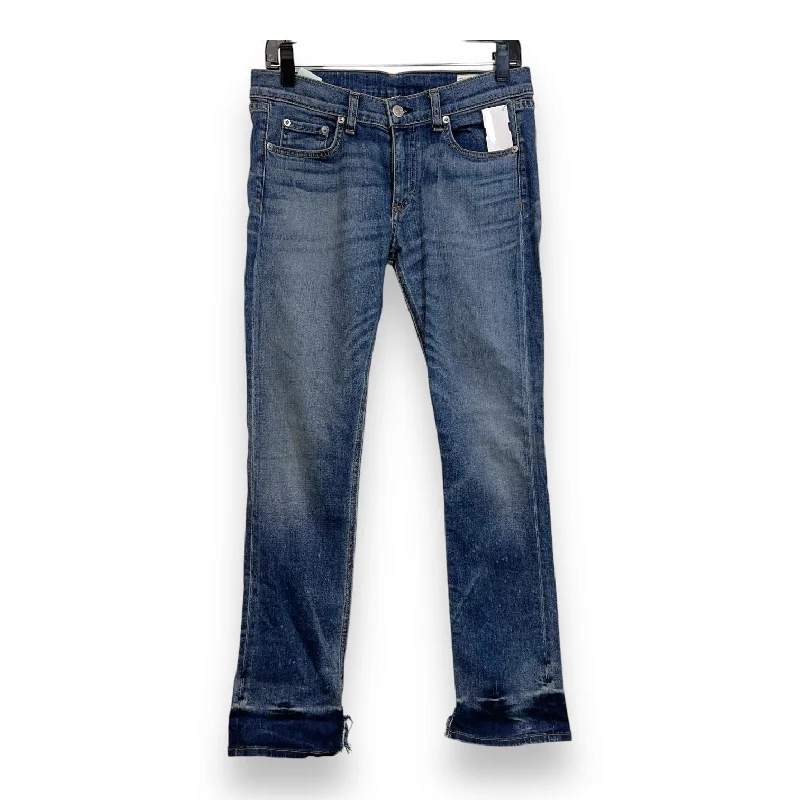 Jeans Skinny By Rag & Bones Jeans In Blue Denim, Size: 6