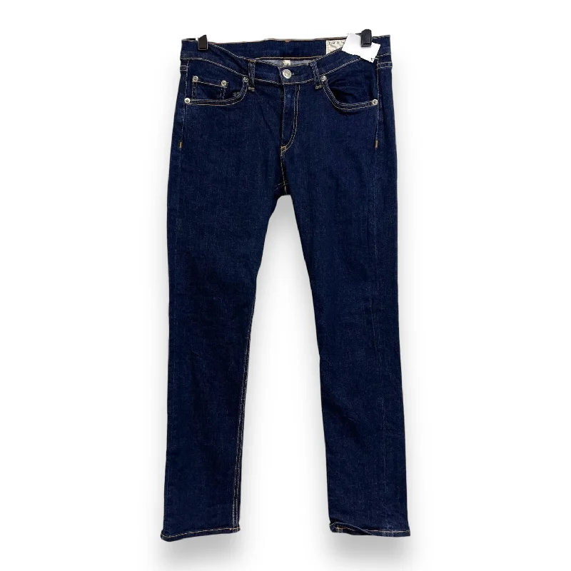 Jeans Skinny By Rag & Bones Jeans In Blue Denim, Size: 6