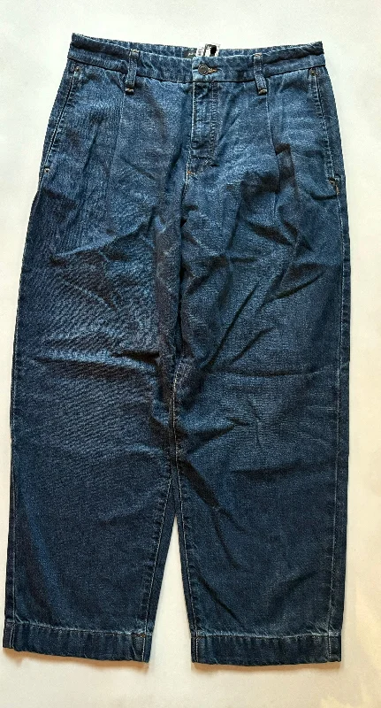 Jeans Straight By Banana Republic In Blue, Size: 8