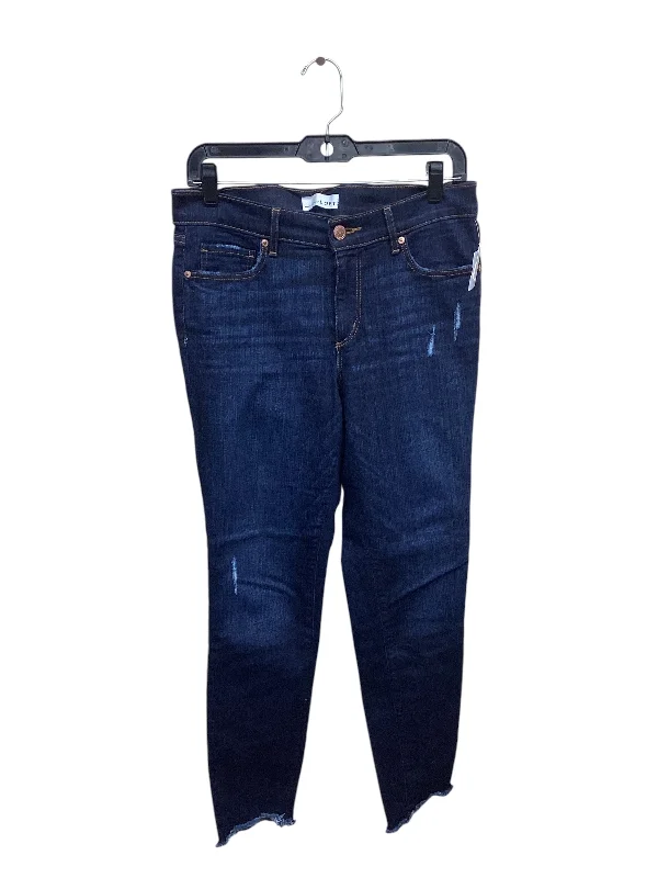 Jeans Straight By Loft In Blue Denim, Size: 6