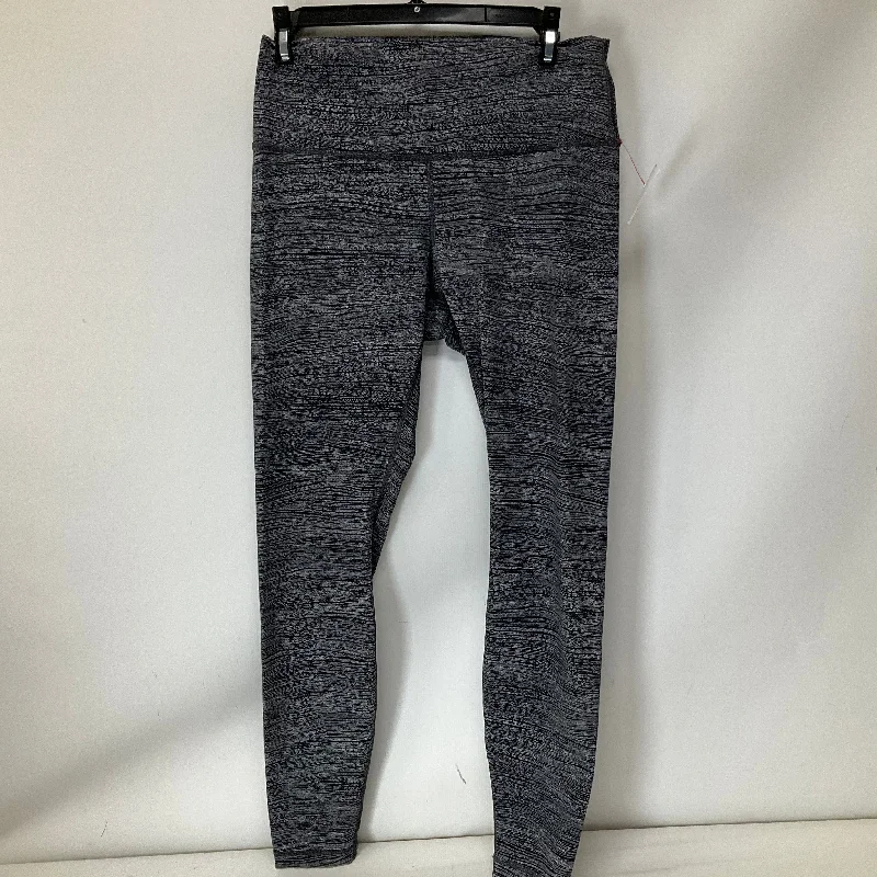 Athletic Leggings By Lululemon In Grey, Size: 10