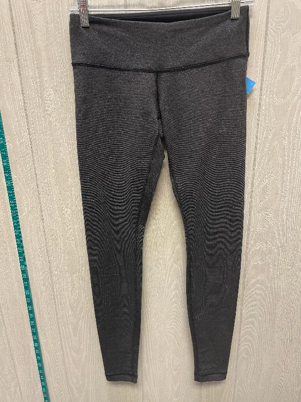 Athletic Leggings By Lululemon In Grey, Size: S