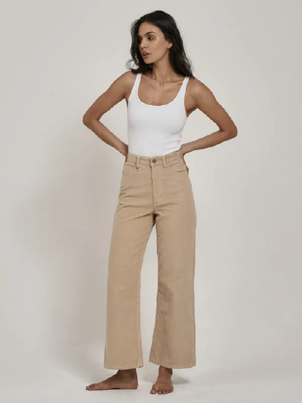 Holly Cord Pant - Soft Tan