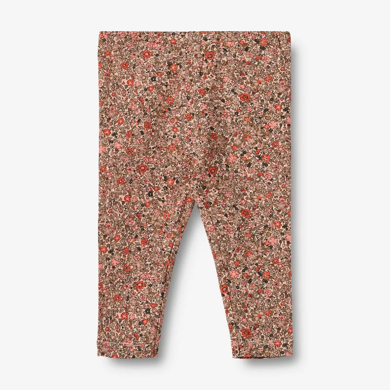 Leggings Jules - rose flower meadow