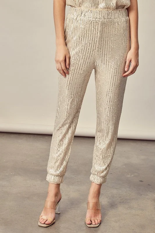 Stevie Sequin Jogger